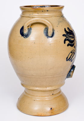 Exceedingly Rare and Important WM. MOYER / HARRISBURG, PA Stoneware Pedestal Water Cooler