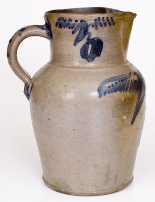 Scarce SOLOMON BELL /STRASBURG / VA Stoneware Pitcher