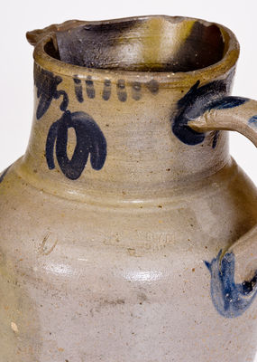 Scarce SOLOMON BELL /STRASBURG / VA Stoneware Pitcher