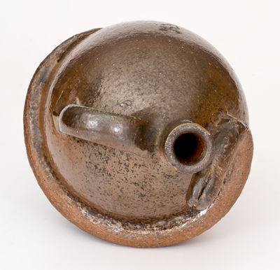 Rare Southern Stoneware Snake Jug, late 19th century