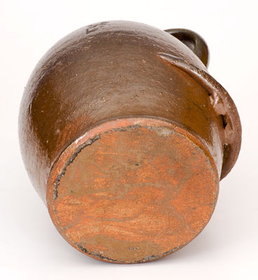 Rare Southern Stoneware Snake Jug, late 19th century