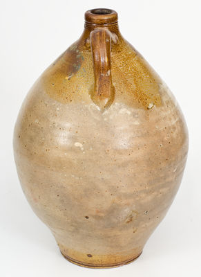 Charlestown, MA Stoneware Jug w/ Rare Double Eagle Stamp