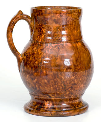 JOHN BELL / WAYNESBORO, Pennsylvania Redware Ale Mug