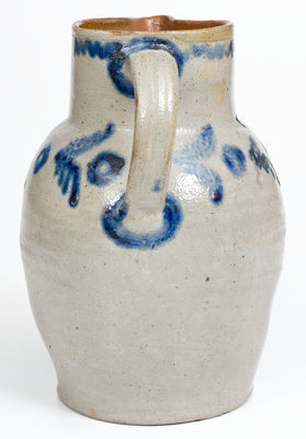 One-Gallon Stoneware Pitcher attrib. David Parr, Sr. and James Burland, Baltimore, MD, circa 1815-1821.