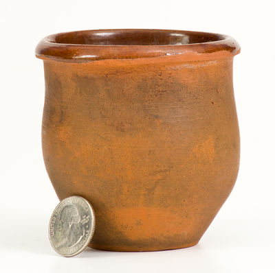 Rare "Solomon Miller / November 5, 1888" Redware Jar (Adams County, PA)