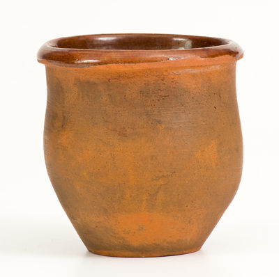 Rare "Solomon Miller / November 5, 1888" Redware Jar (Adams County, PA)