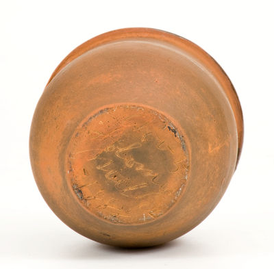 Rare "Solomon Miller / November 5, 1888" Redware Jar (Adams County, PA)