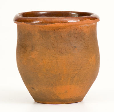 Rare "Solomon Miller / November 5, 1888" Redware Jar (Adams County, PA)