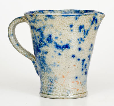 Rare Cobalt-Decorated North Carolina Stoneware Pitcher, early 20th century