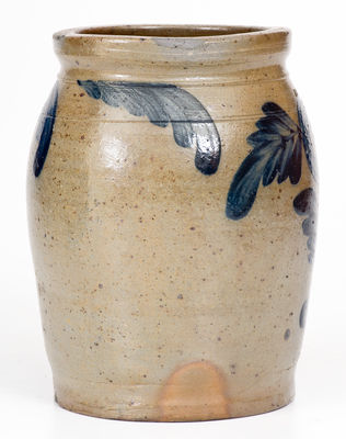 Fine B.C. MILBURN (Alexandria, Virginia) Half-Gallon Stoneware Jar