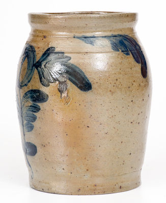 Fine B.C. MILBURN (Alexandria, Virginia) Half-Gallon Stoneware Jar