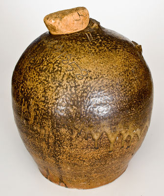 Rare Modified Stoneware Jug, 