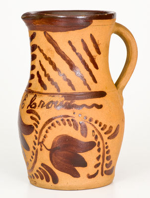 Rare Tanware Presentation Pitcher, Inscribed 