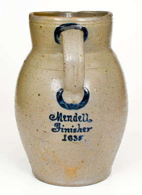 Exceedingly Rare and Important Pitcher by Isaac Thomas and Joseph Mendell, Maysville, KY