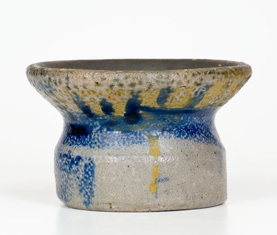 Rare Western PA Small-Sized Stoneware Cuspidor