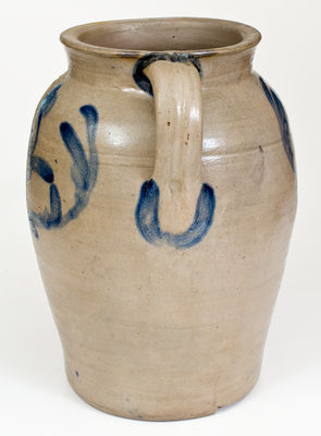 Very Fine H. GLAZIER / HUNTINGDON, PA 3 Gal. Stoneware Jar with Open Handles