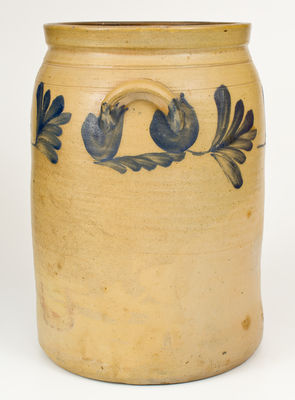 Extremely Rare 6 Gal. Stoneware Jar Lightly Inscribed 