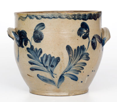 Unusual att. Remmey Pottery (Philadelphia, PA) Two-Gallon Stoneware Jar