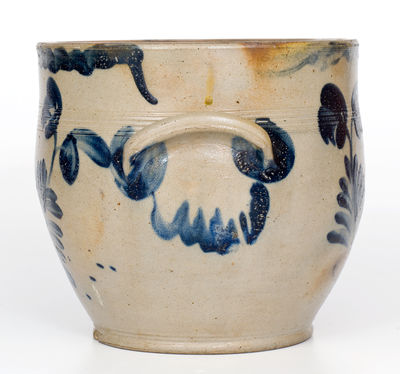 Unusual att. Remmey Pottery (Philadelphia, PA) Two-Gallon Stoneware Jar