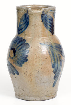 Half-Gallon Stoneware Pitcher attrib. William Linton, Baltimore, MD, circa 1860