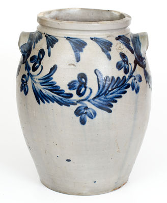 Four-Gallon Baltimore Stoneware Jar, circa 1840