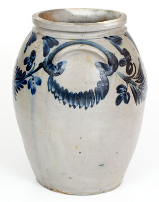 Four-Gallon Baltimore Stoneware Jar, circa 1840