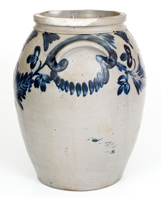Four-Gallon Baltimore Stoneware Jar, circa 1840