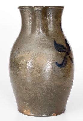 Exceedingly Rare and Important Stoneware Pitcher attrib. George Duncan, Sycolin Road Pottery, Loudoun County, VA