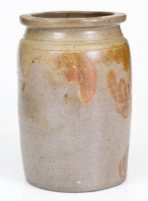 Manganese-Decorated Stoneware Jar attrib. George Newman Fulton, Alleghany County, VA