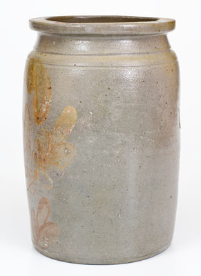 Manganese-Decorated Stoneware Jar attrib. George Newman Fulton, Alleghany County, VA