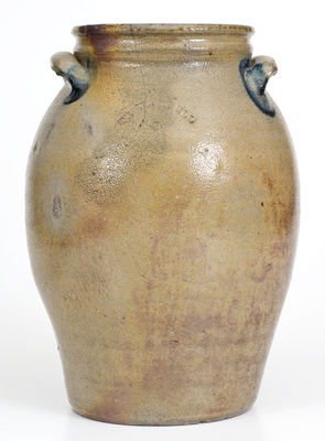 Two-Gallon T.R. WADDELL / VA (Alleghany County, Virginia) Cobalt-Decorated Stoneware Jar