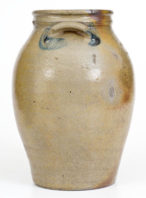 Two-Gallon T.R. WADDELL / VA (Alleghany County, Virginia) Cobalt-Decorated Stoneware Jar