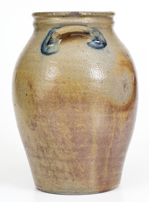 Two-Gallon T.R. WADDELL / VA (Alleghany County, Virginia) Cobalt-Decorated Stoneware Jar