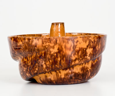 JOHN BELL / WAYNESBORO, Pennsylvania Redware Cake Mold
