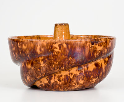 JOHN BELL / WAYNESBORO, Pennsylvania Redware Cake Mold