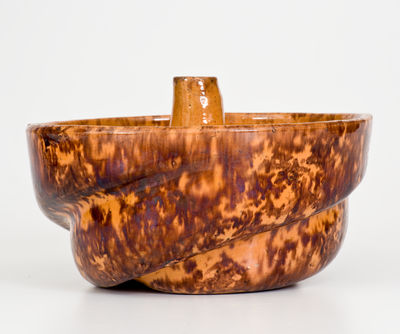 JOHN BELL / WAYNESBORO, Pennsylvania Redware Cake Mold