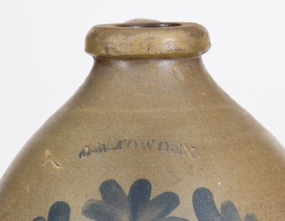 J.W. COWDEN (Harrisburg, Pennsylvania) Stoneware Jug