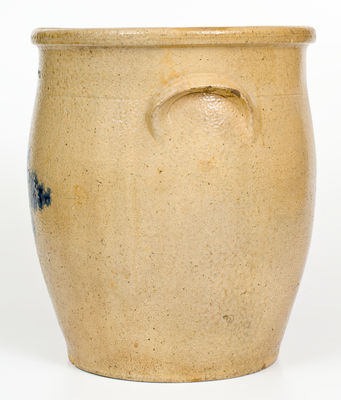 Extremely Rare WEBB & KELLOGG / ERIE, PA Stoneware Jar, circa 1861-64