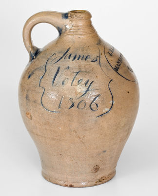 The Finest Known Work by John Remmey III: Presentation Jug for Family Friend James Votey