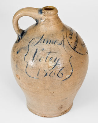 The Finest Known Work by John Remmey III: Presentation Jug for Family Friend James Votey