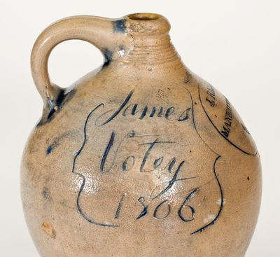 The Finest Known Work by John Remmey III: Presentation Jug for Family Friend James Votey