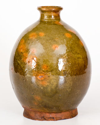 Glazed Maine Redware Jug