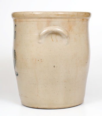 Six-Gallon J. BURGER JR. / ROCHESTER, N.Y. Stoneware Bird Jar