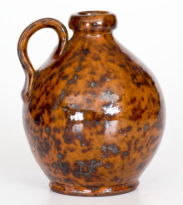 Manganese-Decorated Redware Jug, probably Chester County, Pennsylvania