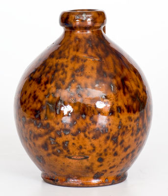 Manganese-Decorated Redware Jug, probably Chester County, Pennsylvania