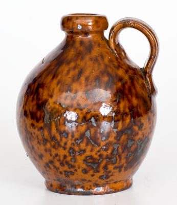 Manganese-Decorated Redware Jug, probably Chester County, Pennsylvania