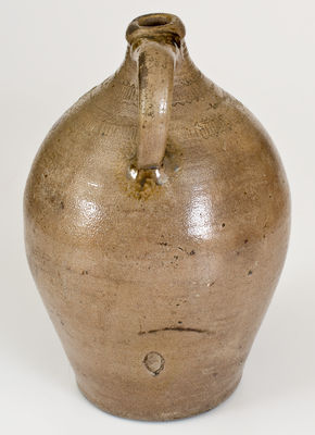 Thomas Warne and Joshua Letts, South Amboy, NJ Stoneware Jug, early 19th century