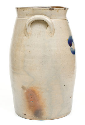 HUMISTON & CUMMINGS / SOUTH AMBOY, NJ Stoneware Churn