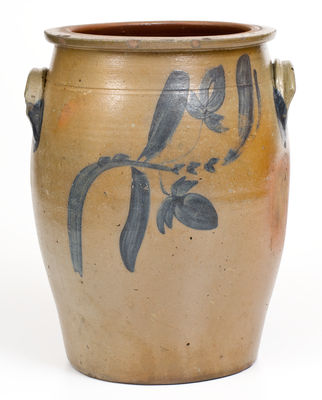 Three-Gallon Stoneware Jar attrib. Philip Kabis, Shirleysburg, PA