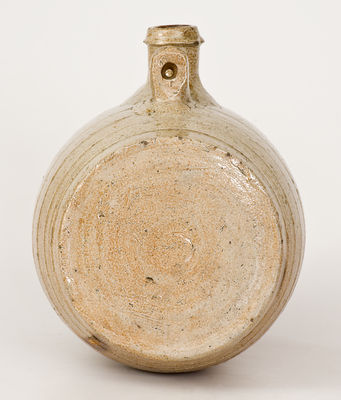 Rare North Carolina Stoneware Rundlet, Craven Family, Randolph County, NC, circa 1845-75